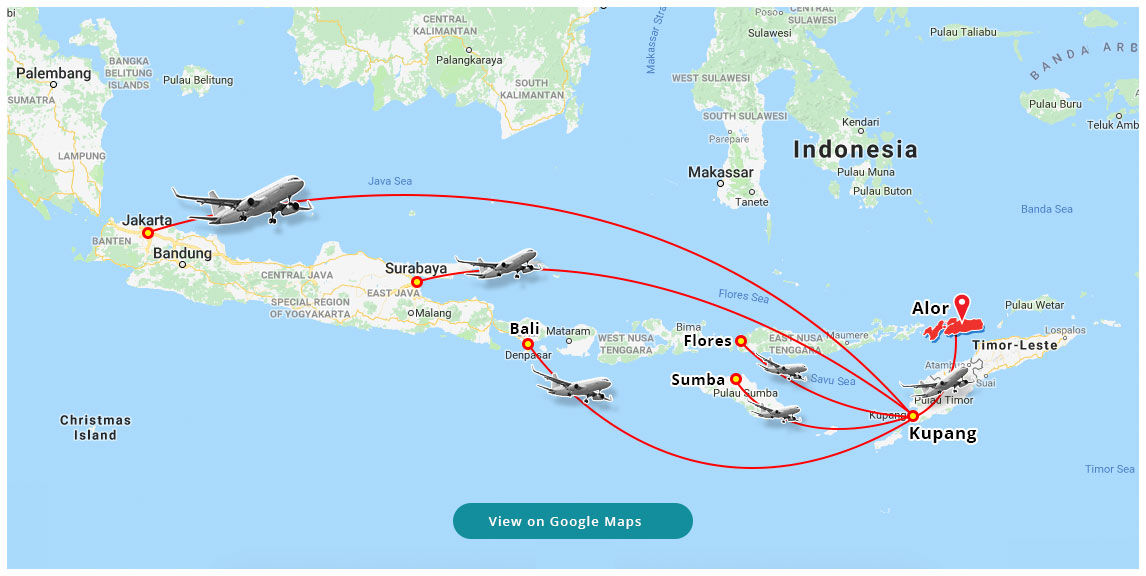 Air Dive Alor How to get to Alor Air Dive Alor